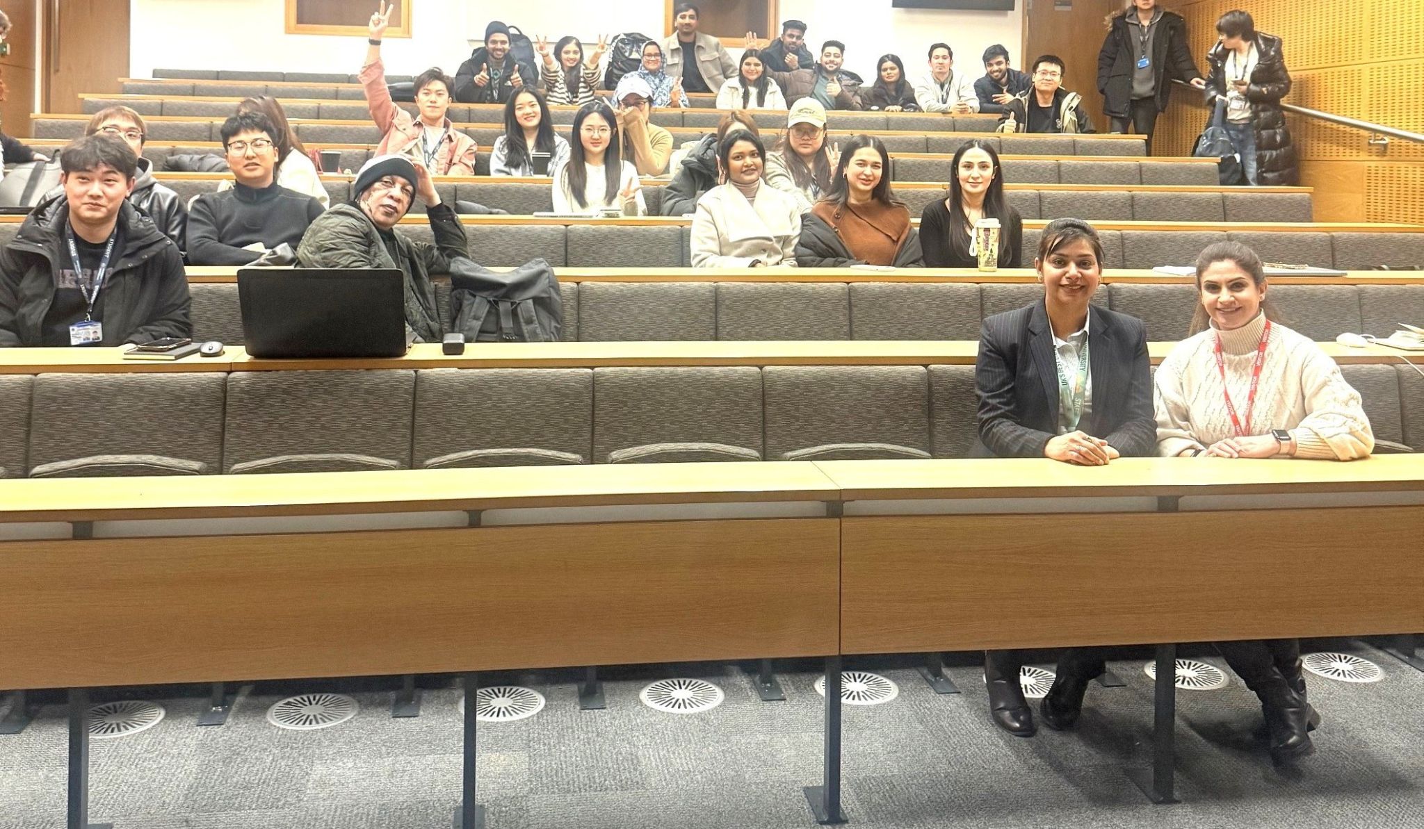 Amina Alkazemi — Professor for a Day, University College Birmingham